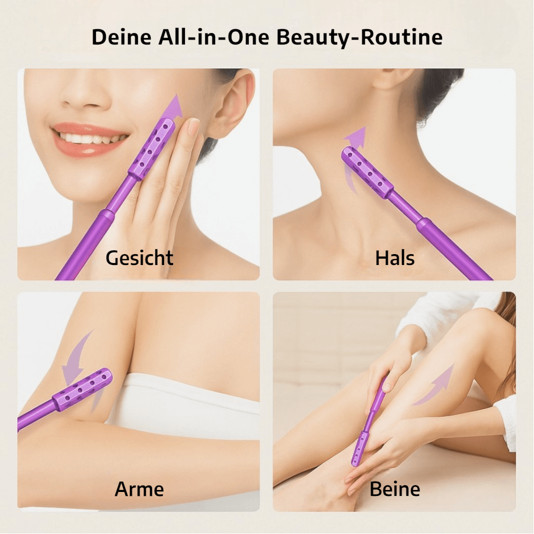 NOLIYA GlowLuxe Roller –  Belebende Massage & sichtbar glattere Haut
